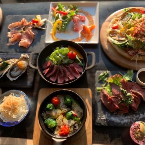 【飲み放題付】贅沢!ITADAKIコース［全17品］