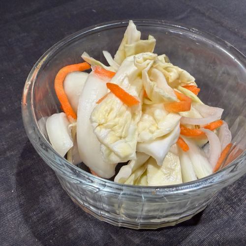 旬野菜の自家製ピクルス