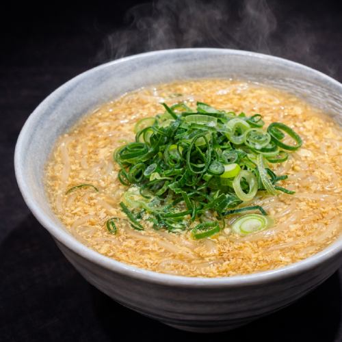 卵あんかけ 稲庭うどん［秋田県産稲庭うどん使用］