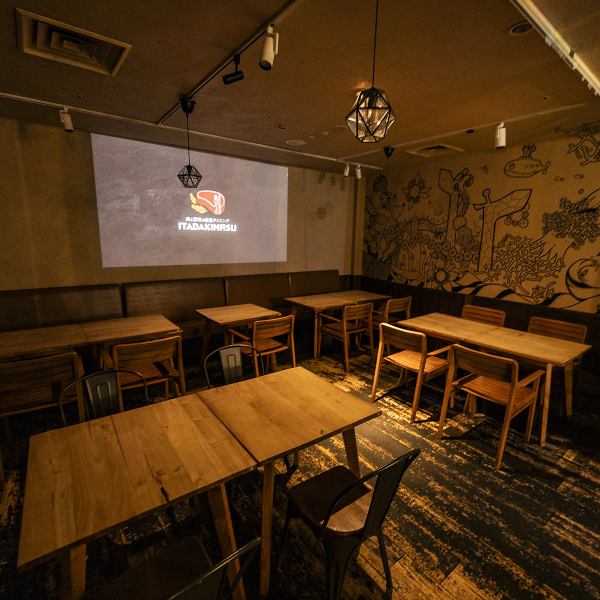 忘年会・新年会・歓送迎会・懇親会・女子会・推し活イベントまでOK！アットホームで温かみのある店内は、少人数から貸切まで対応◎プロジェクター完備でセミナーや発表会にもご利用いただけます。人数・ご予算などお気軽にご相談ください♪