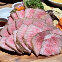 Kagoshima Prefecture-produced Yakushi beef Wagyu steak meat