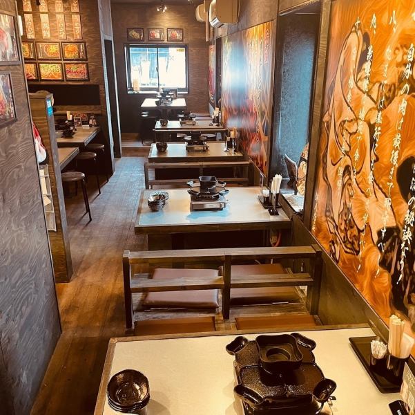 宴会にもぴったりです!こだわりぬいた空間で贅沢な時間をお楽しみください!おいしい焼肉と美味しいお酒でゆったりとおくつろぎいただけます!