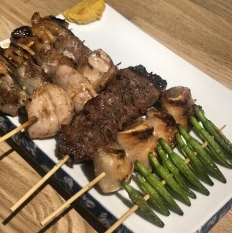 串焼き盛り合わせ（5本）