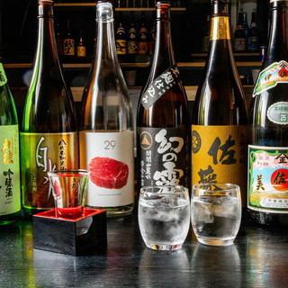 本格銘酒取り揃えております。