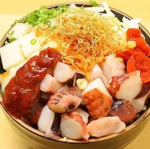 매화, 문어, 파, 모치