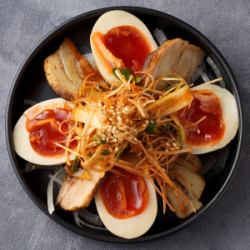 味玉ピリ辛ネギ叉焼