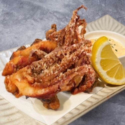 たまマヨイカゲソ唐揚げ
