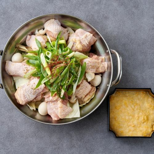 とろろスクランブルエッグ鍋(1人前)