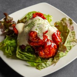 ヤンニョムチキンチーズ