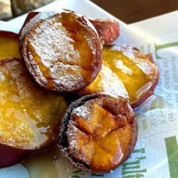 Sweet potato honey fritters