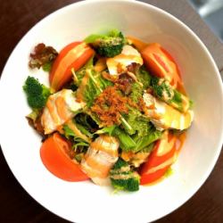 Steamed Chicken and Broccoli Salad with Southern Dressing