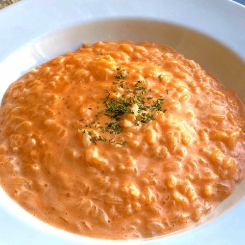 モッツァレラチーズのトマトリゾット