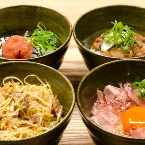 丼ものもおすすめ！