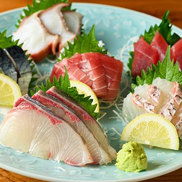 [◇◆~Assorted sashimi with bluefin tuna (6 items)~◆◇] Our most popular menu◎