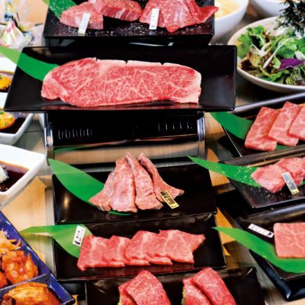 [Five types of banquet courses] Enjoy exquisite Kuroge Wagyu beef yakiniku!