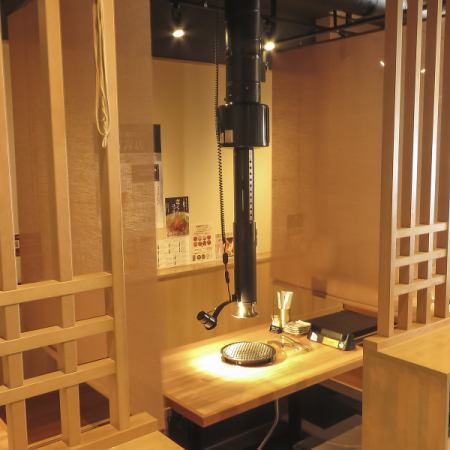 Horigotatsu seats recommended for couples and couples to dine together