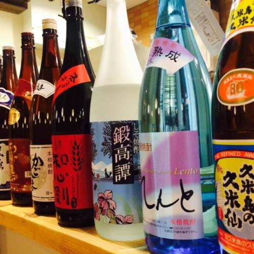 인기 소주, 일본 술이 풍부