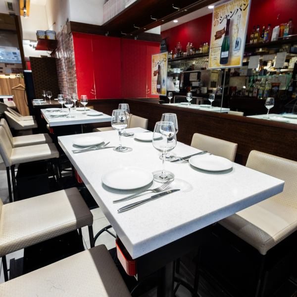 カジュアルな空間で本格イタリアン！！高級食材を使って一流の料理人が作る本格イタリアンを、カジュアルな空間で気軽にお楽しみください♪