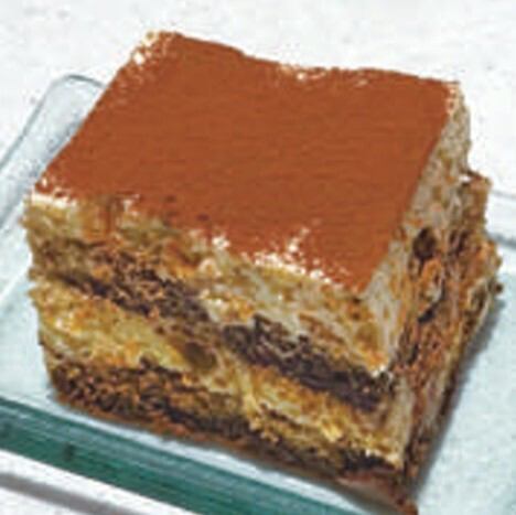 Homemade tiramisu