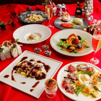 [Limited to 11 days from December 15th to 25th] Itabar Shinjuku Special Christmas Course ~Natale~