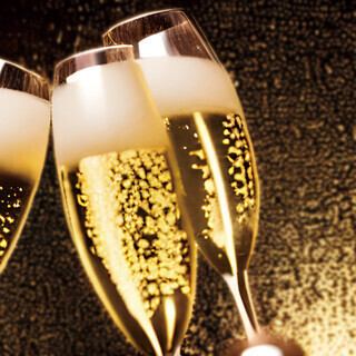 All-you-can-drink [Standard beer included] (Food is à la carte.)(Please choose on the day.)