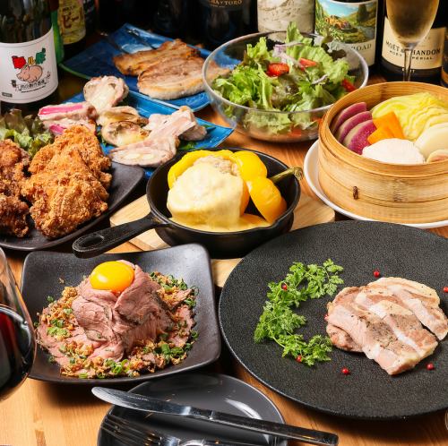 Enjoy the creative meat dishes that only Airuton can offer.
