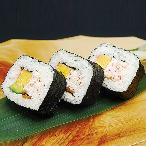 Crab thick roll (3 pieces)