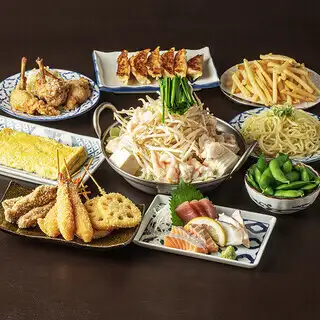 【歓送迎会向け】もつ鍋チョモランマコース◆2H飲み放題付き◆各種ご宴会に!