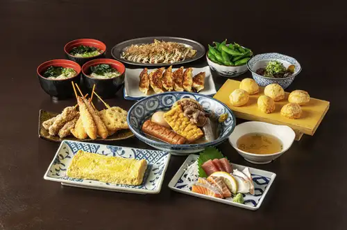 ＼90分飲み放題付き宴会コース 5000円→4000円／