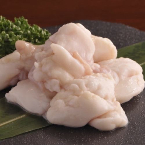 Melty horumon with Omi beef fat (salt/miso)