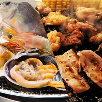 【欲張りプラン】焼肉と海鮮のハーフ＆ハーフコース全11品 5,500円(税込)