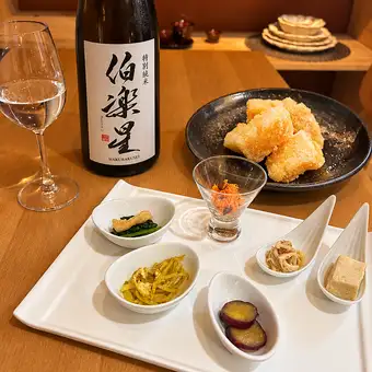 【晚上8點後供應】6種京都風味小菜+本店招牌炸白蘿蔔♪ 含120分鐘暢飲 4,000日元（含稅） 提供無酒精飲品
