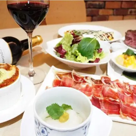[Monday-Thursday only] 7 dishes including prosciutto rillettes and fried daikon radish, with all-you-can-drink for 5000 yen (tax included)