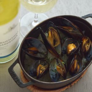 Steamed Mussels Risotto