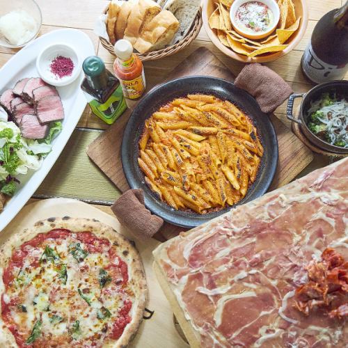 【18:30迄にご来店♪】5500円→5000円★イタリアン7品+2.5H飲み放題♪早割5000円コース