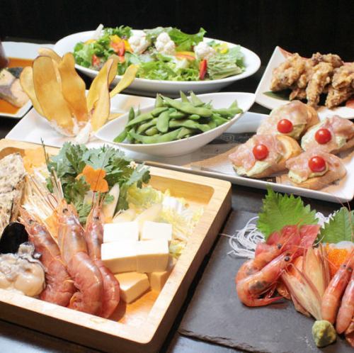 季節で変わるコース料理