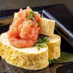 明太子のせ だしまき玉子