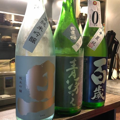 Sake 1 go 750 yen (tax included) ~