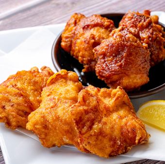 欲張り!「塩ザンギ」と「しょうゆザンギ」の合盛り