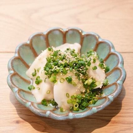 水餃子 ネギ醤油ダレ 5個/Boiled Dumplings 5 pieces