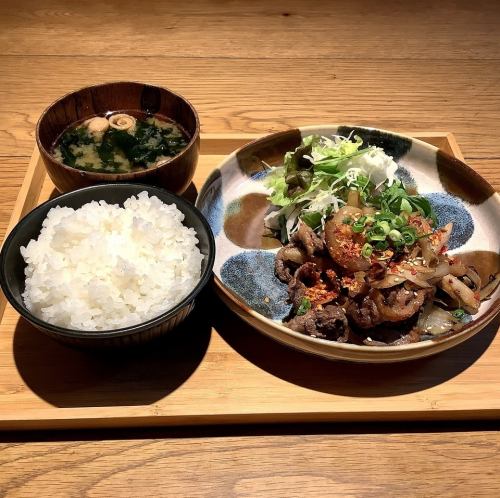 広島県産　天然ジビエ猪焼肉定食