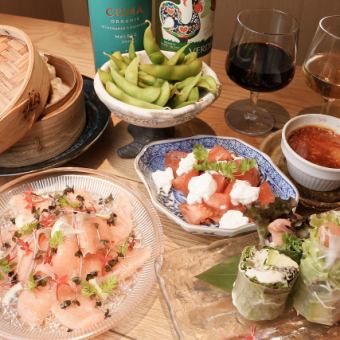 【飲み放題付き】150分ゆったりお料理とドリンクを楽しみたい方にぜひ！～花ノ怪（はなのけ）～