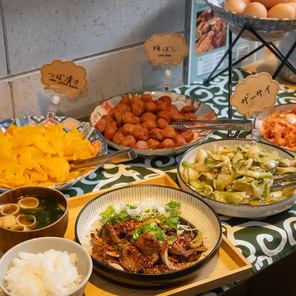 【ランチ限定！ご飯のおともビュッフェ♪】