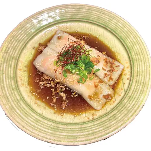 海老のもちもち蒸し春巻き（腸粉）