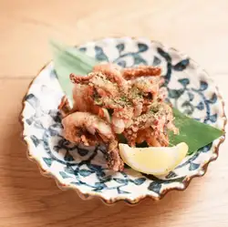 イカゲソの唐揚げ