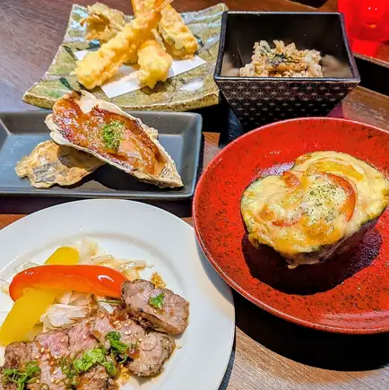 旬の７０００円コース7品 （飲み放題１１０分税込） （11月下旬まで） 