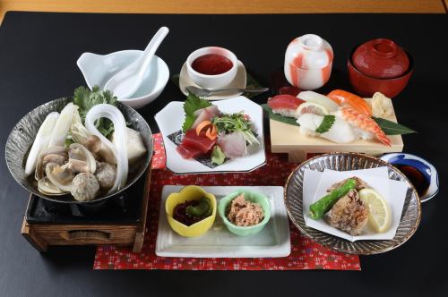 OK on the day! “Mini Kaiseki” is very popular for dinner and lunch