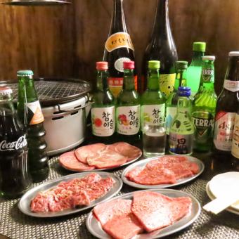 １２０分飲み放題♪【贅沢コース】全11品ホットペッパークーポン利用9000円（税込）
