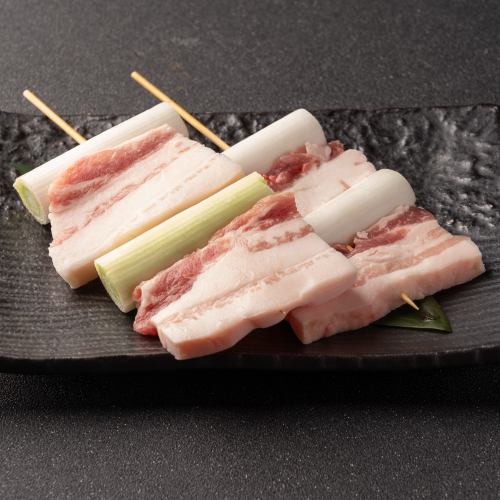 信州豚のねぎま串 2本