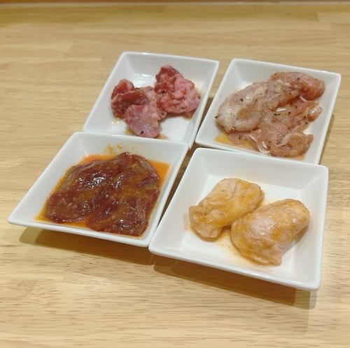 【豚肉、鶏肉】もお見逃しなく◎当店がこだわり抜いたホルモンをご提供！ご飯も酒も進む♪